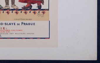 Hynais, litografie 1895 - 2