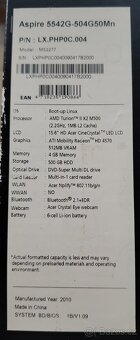 Acer Aspire 5542G - 2