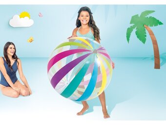 Nafukovaci plážovy míč veľká Jumbo 107cm INTEX 59065 - 2