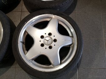 Mercedes A168 AMG alu 17 + letní 205/40/17. - 2