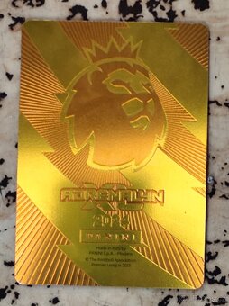 Football card of Marcus Rashford Golden baller edition - 2