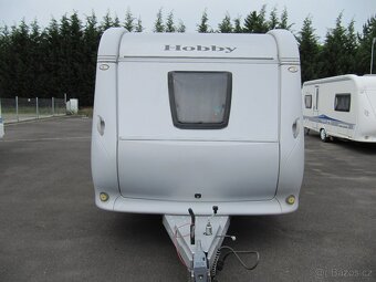 Prodám karavan Hobby 460 ufe,r.v.2010 + mover + předstan - 2