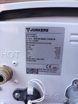 Plynový průtokový ohřívač vody JUNKERS WTD 12 AM E23 - 2