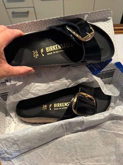 Birkenstock černé 36 pantofle sandály - 2