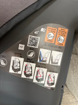 Klippan Triofix Maxi s isofix základnou - 2