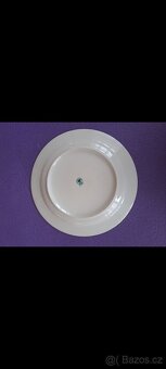 Starožitný porcelánový talíř - 2