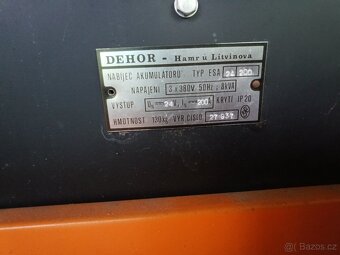 DEHOR / ESA 24V 200A nabíječka - nefunkční - 2
