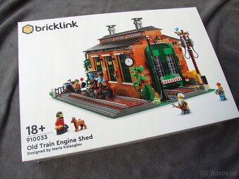 910033 LEGO Bricklink - Staré železniční depo - 2