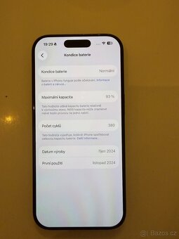 Apple IPhone 16Pro 128GB , černý titan - 2