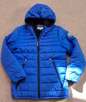 Chlapecká bunda přechodová,softshellova, lyžařská, vesta 164 - 2