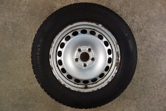 VW Tiguan plechové disky 5x112 215/65/16 zimní + poklice - 2