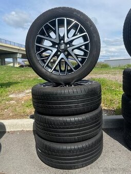 Alu kola 5x100 jako nové (SEAT, ŠKODA,VW) SLEVA - 2