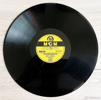 Starožitné šelakové gramodesky americký jazz, swing - 2