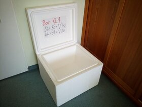 termobox, thermobox, prepravni box, polystyrenova bedna XL1 - 2
