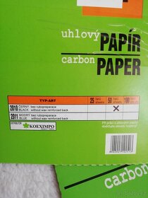 Uhlový papír - kopírák - originál balení - 2