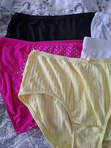 Dámské spodní kalhotky 5 ks vel. XXXL - 2