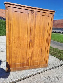 skříň BIEDERMEIER - vzácné třešňové dřevo - 2