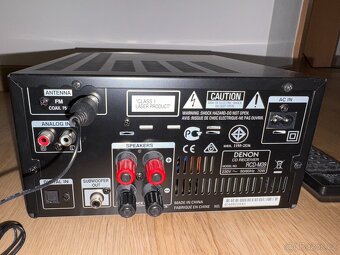 Prodám CD Receiver DENON RCD-M39 - 2