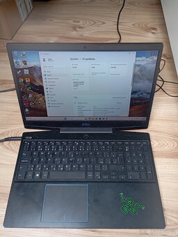 Dell g3 2019 1660ti 6gb 64gb rám i7 herní notebook - 2