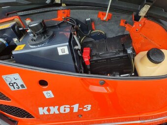 Prodám špičkový minibagr •Kubota•KX61-3•+3x lžíce/1226MTH - 2
