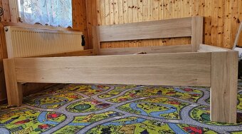 Manželska postel z masivu - Dub 180x200 - 2