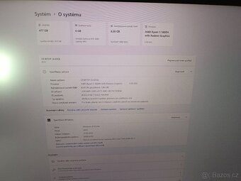Herní notebook Legion 5, Ryzen 5 6x jádro, RTX3060 6GB - 2
