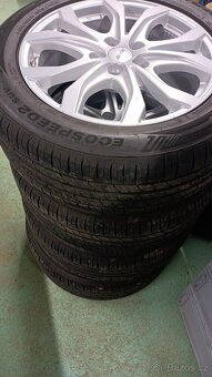 Alu kola Letní VW Touareg 255/50/19 skoro NOVÉ - 2