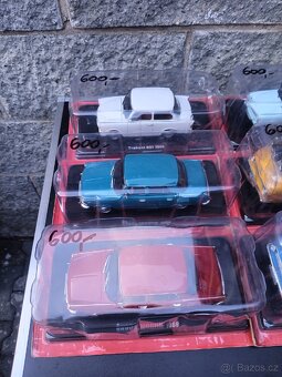 Modely Škoda, Trabant 1:24 hachate - 2