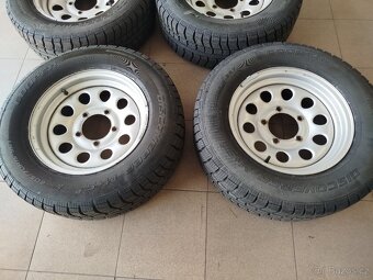 Suzuki Jimny 205/70R15 kola, terénní pneumatiky - 2