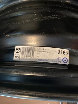 Plechové disky r15 5x112 - 2