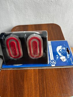 Hliníkové nášlapy pedálu SPARCO URBAN červené - 2