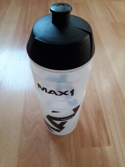 lahev MAX1 Stylo 0,85 l transparentní černá, NOVÁ - 2