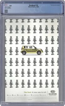 Komiks Deadpool #16, 2009, CGC 9.8 - 2