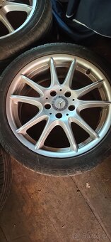 Originální použitá sada kol 17" - Letní pneu 215/45R17 - 2