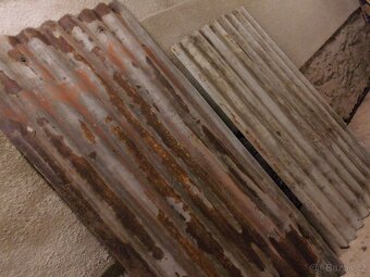 Vlnitý plech - pozinkovaný - 2