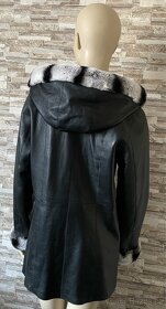 Nová kožená luxusní oboustranná bunda S/M - 2