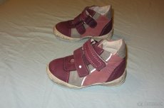 Dětská kotníčková celoroční obuv S2764 - fialová - ESSI - 2