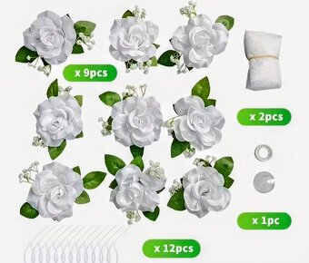 Svatební výzdoba na auto - 2