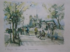 Starožitný obrázek z Paříže - 2