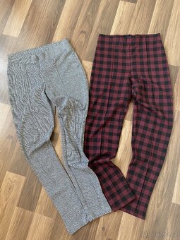 2 x dámské teplejší legíny vel.38/M - 2