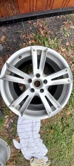 ALU kola Škoda a na Vw 5x112 18 v pořádku elektrony i pošt - - 2