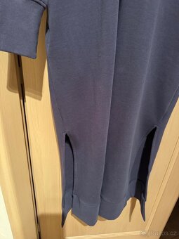 Cos modré teplé šaty m - 2