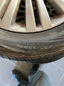 Alu disky s pneu 205/55 R16 - 2