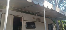 Carport, suché stání, přístřešek 4x5m pro karavan - 2