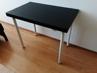 Černý stůl Ikea Adils 90x55x74cm - 2