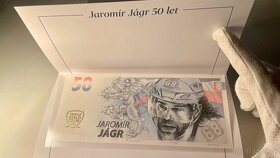 PAMĚTNÍ BANKOVKY Jan Koller 50 & Jaromír Jágr 50 - 2