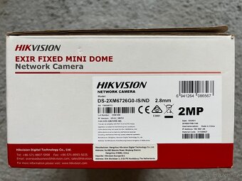 Nabízím bezpečnostní kameru DS-2XM6726G0-IS/ND - 2