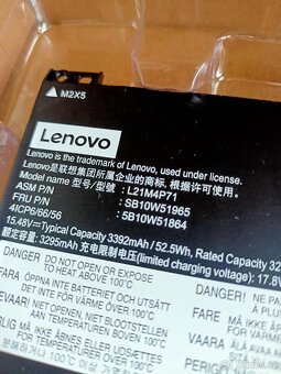 Náhradní baterie pro Lenovo ThinkPad T14 - 2