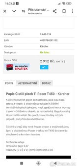 Čistič dlaždic a plochy Karcher T450 - 2