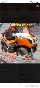SEKÁNÍ TRÁVY A ÚDRŽBA ZELENĚ, STŘÍHÁNÍ ŽIVÝCH PLOTU(THŮJÍ) - - 2